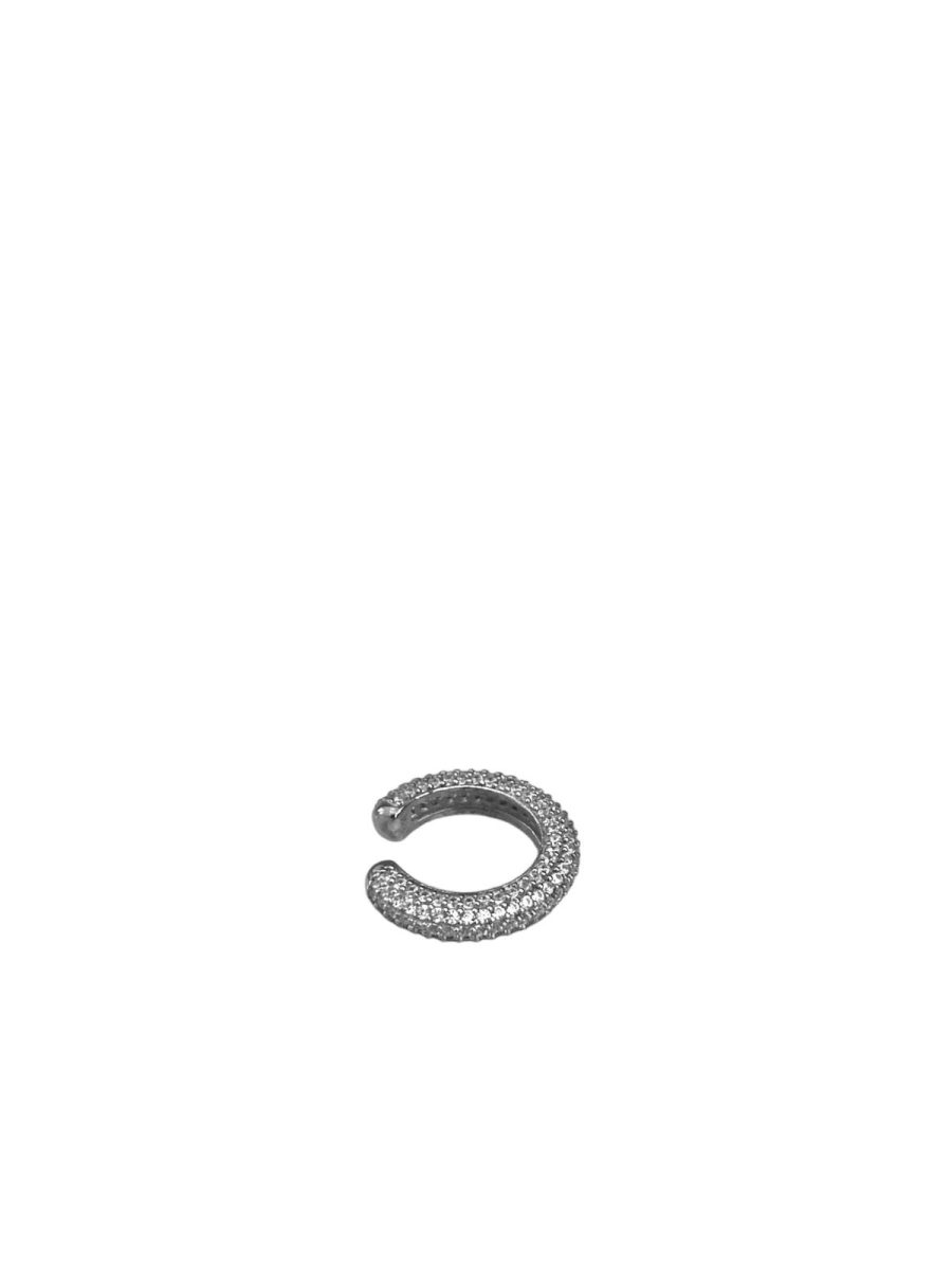 Taşlı Kalın Kıkırdak Küpesi Ear Cuff