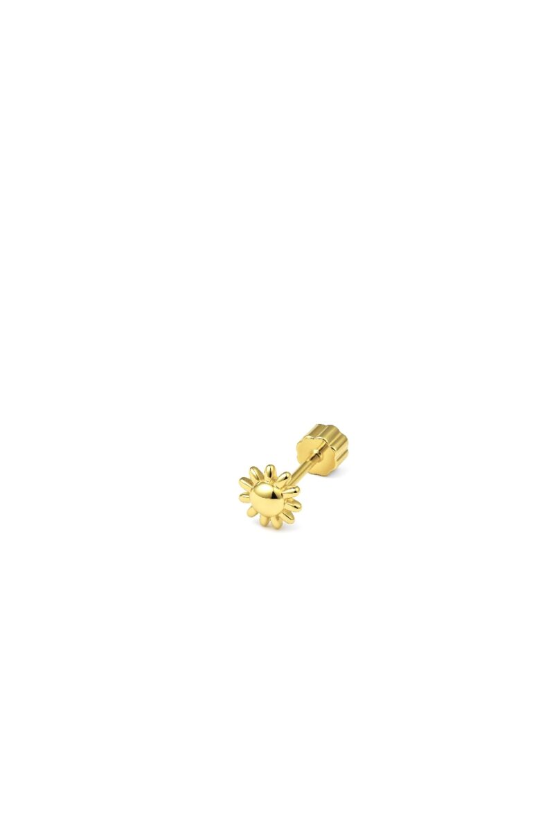 Gold Mini Güneş Piercing