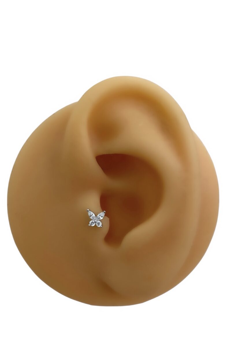 Silver Kelebek Piercing