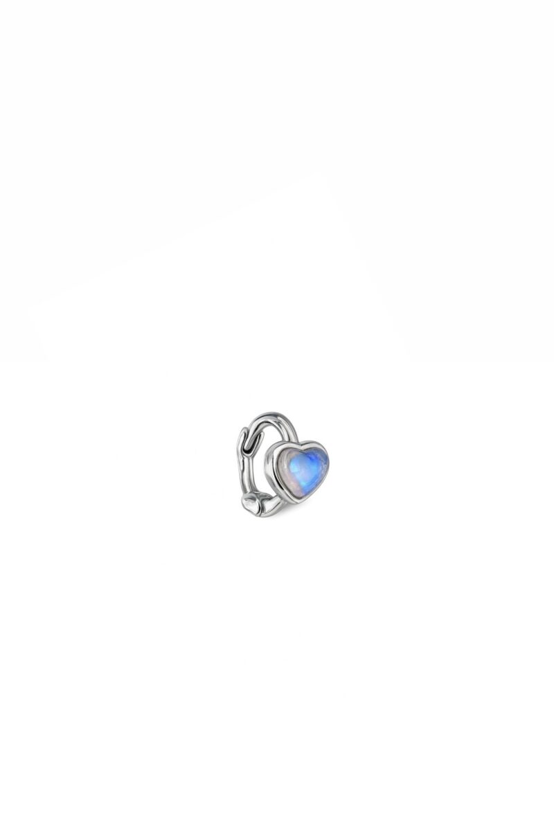 Kalpli Hologram Silver Halka Piercing