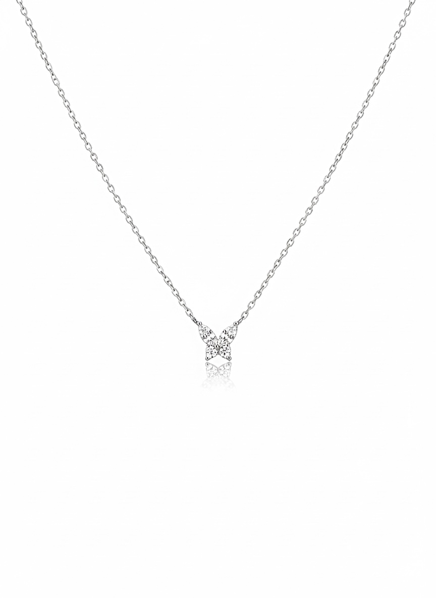 Silver Kelebek Kolye