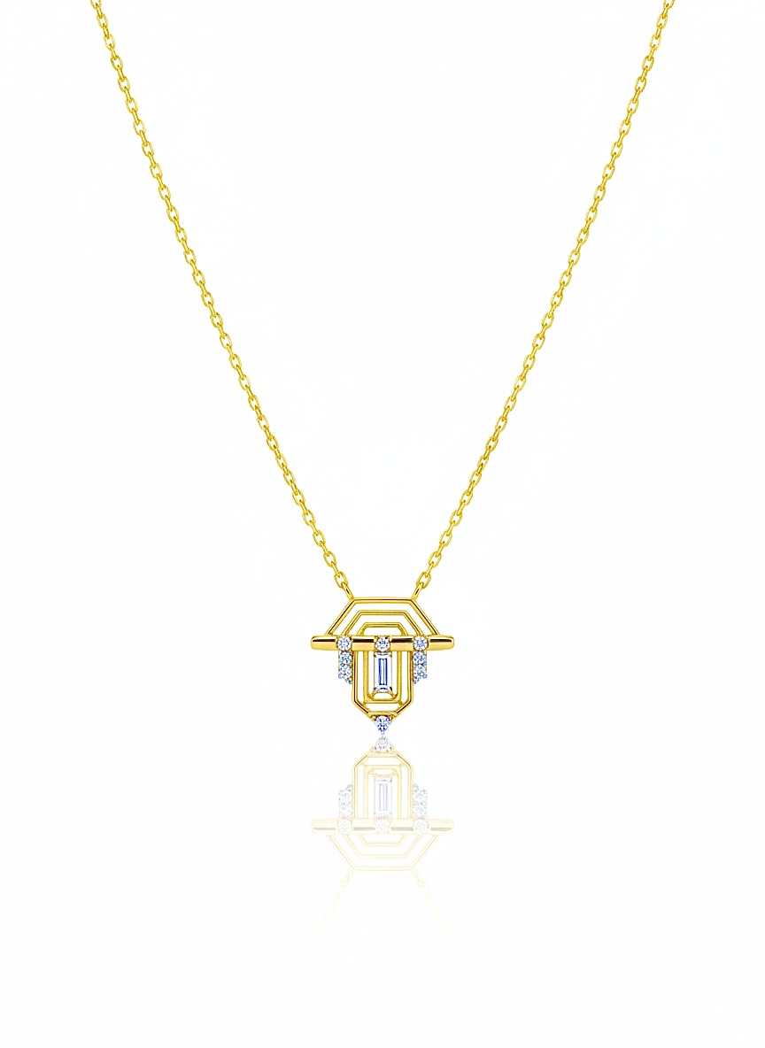 Serenay Kolye Gold