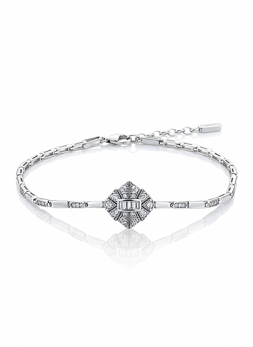 Vintage Bileklik Silver
