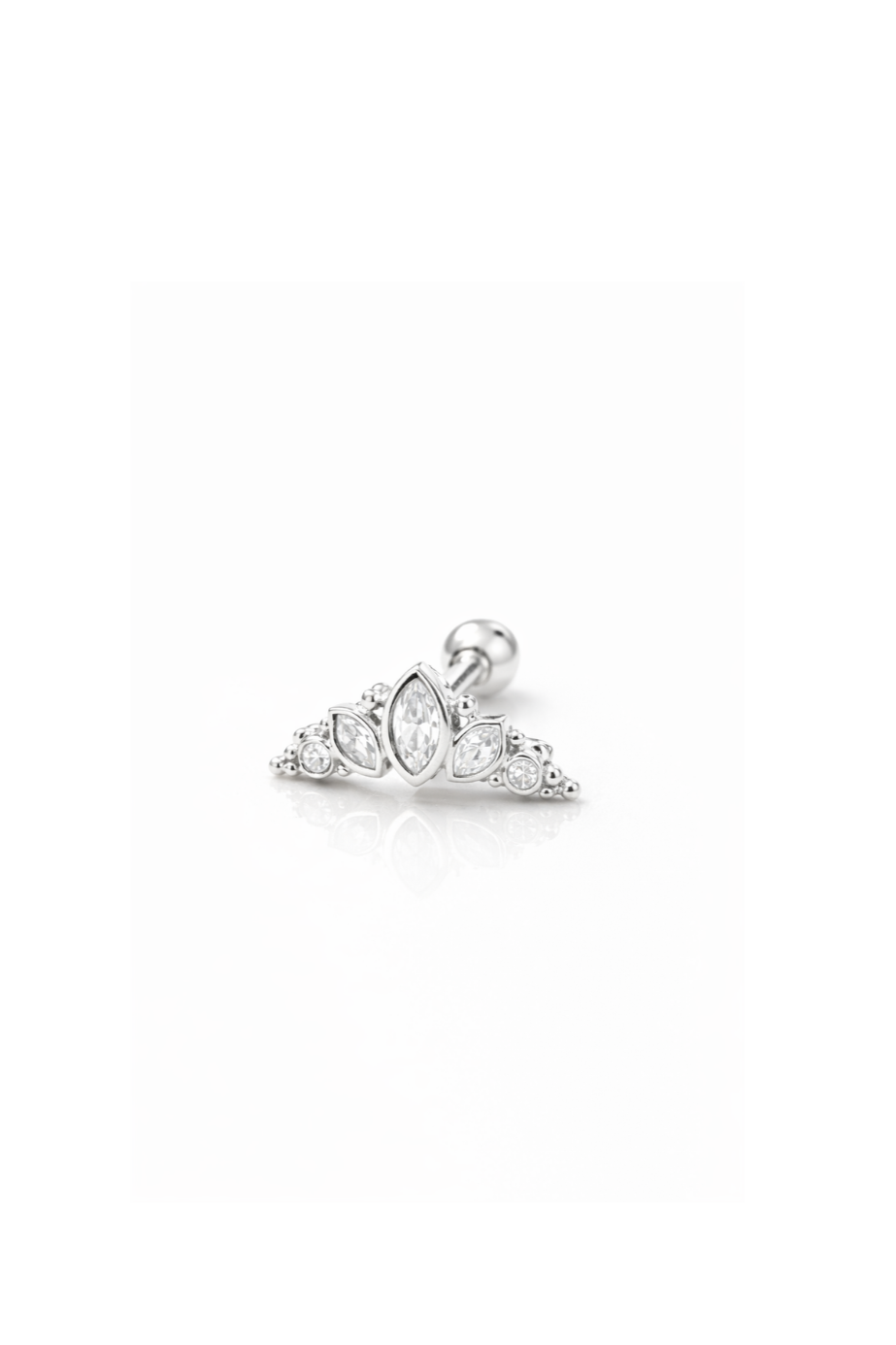 Silver Tiara Taç Piercing | New Collection