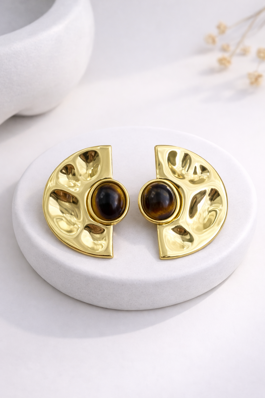 Tiger Eye Küpe