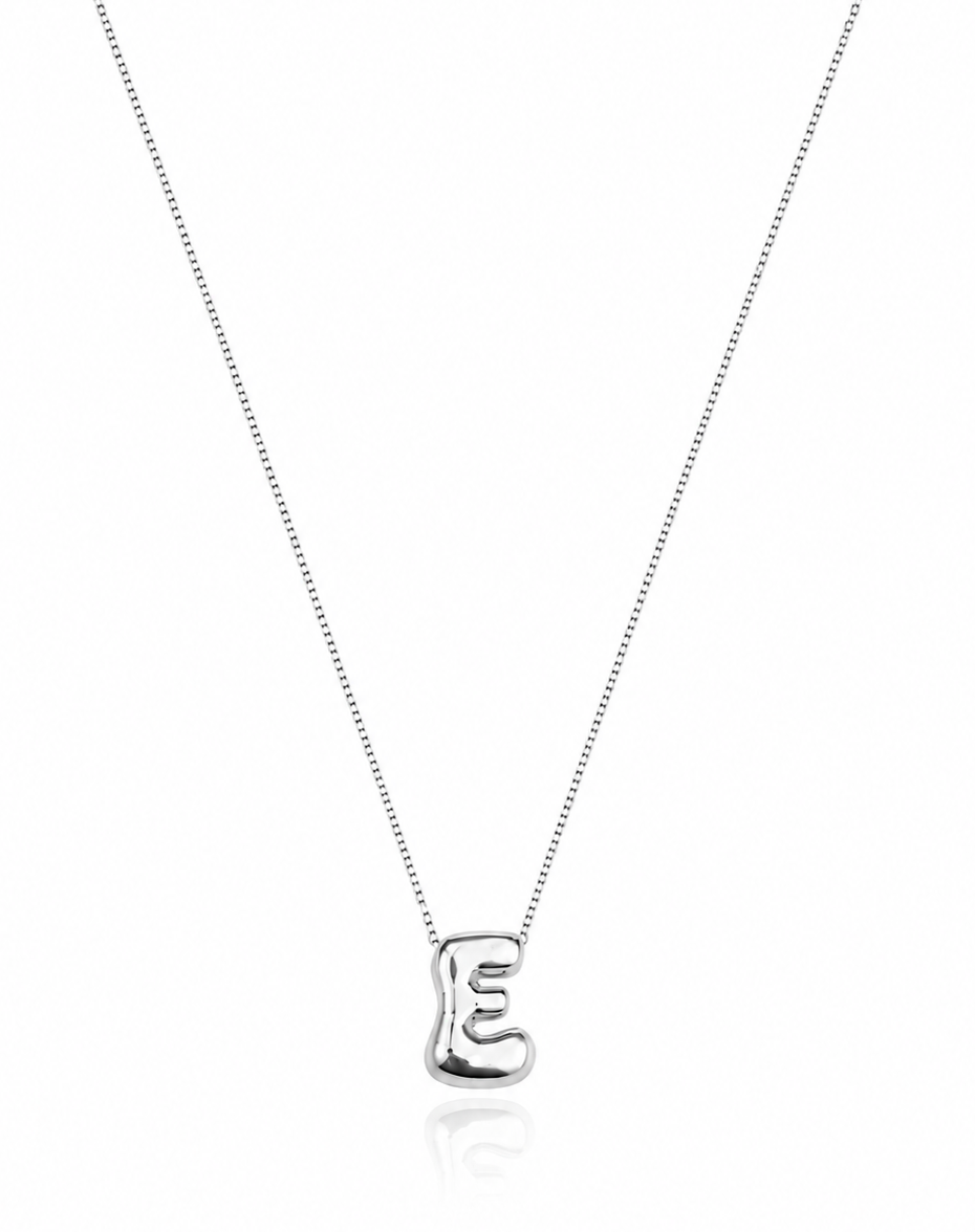 Balon Silver Harf Kolye ”E”