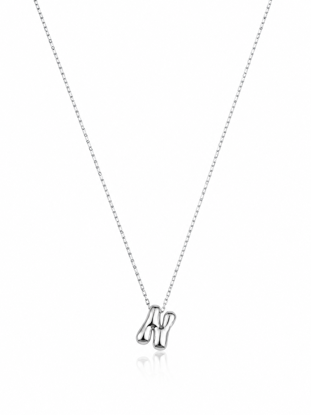 Balon Silver Harf Kolye ”N”