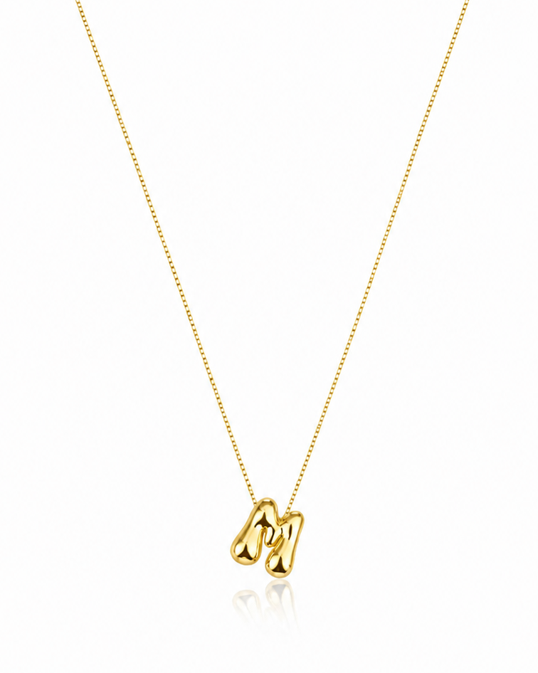 Balon Gold Harf Kolye ”M”