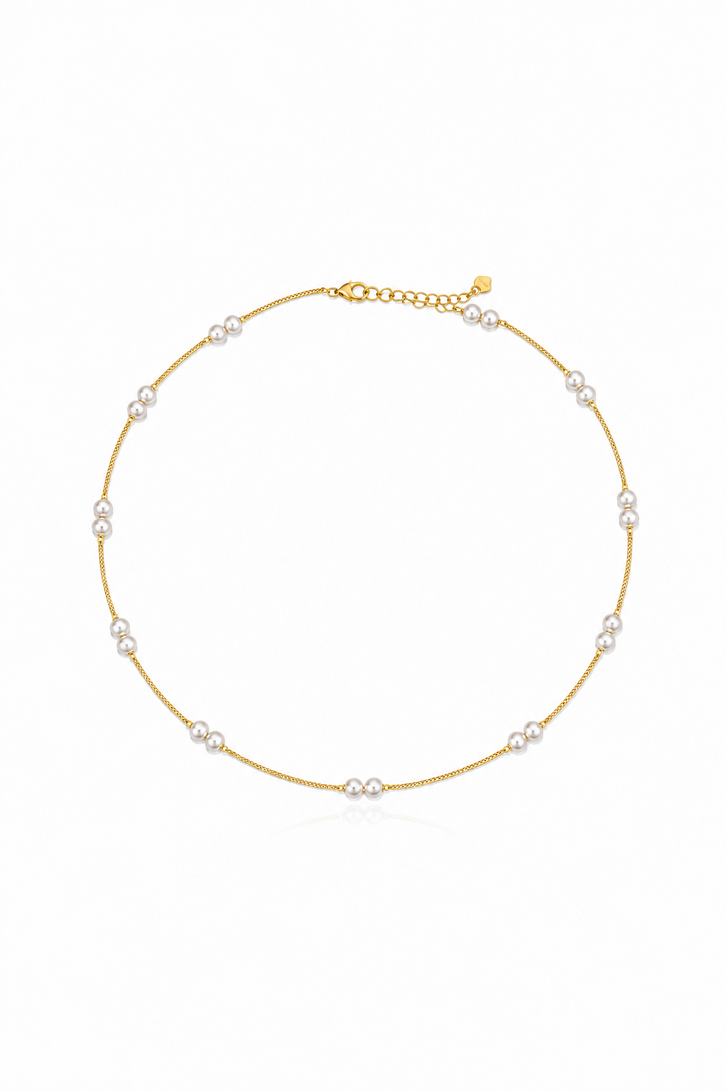 İncili Gold Kolye