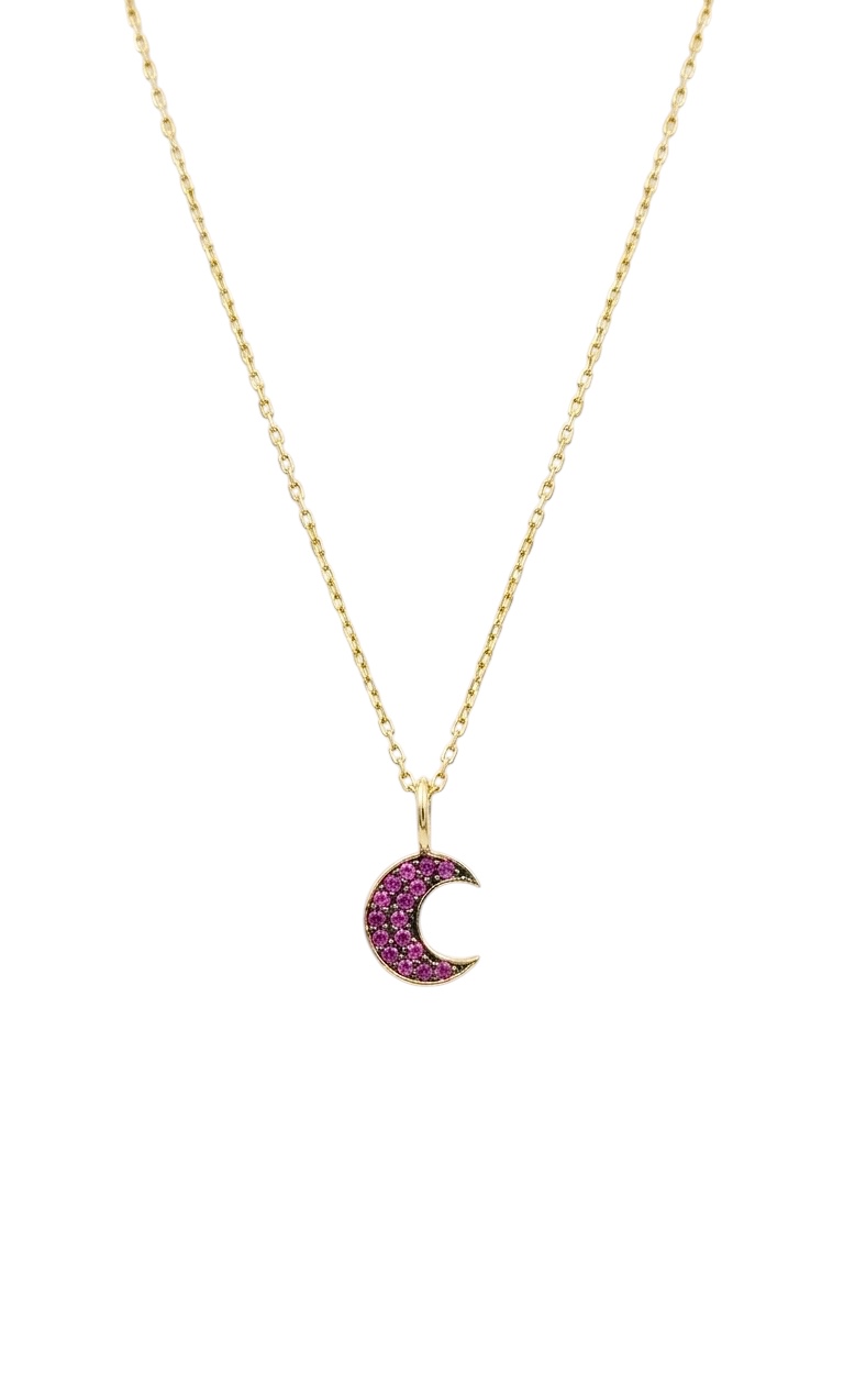 Pembe Ay Kolye Gold