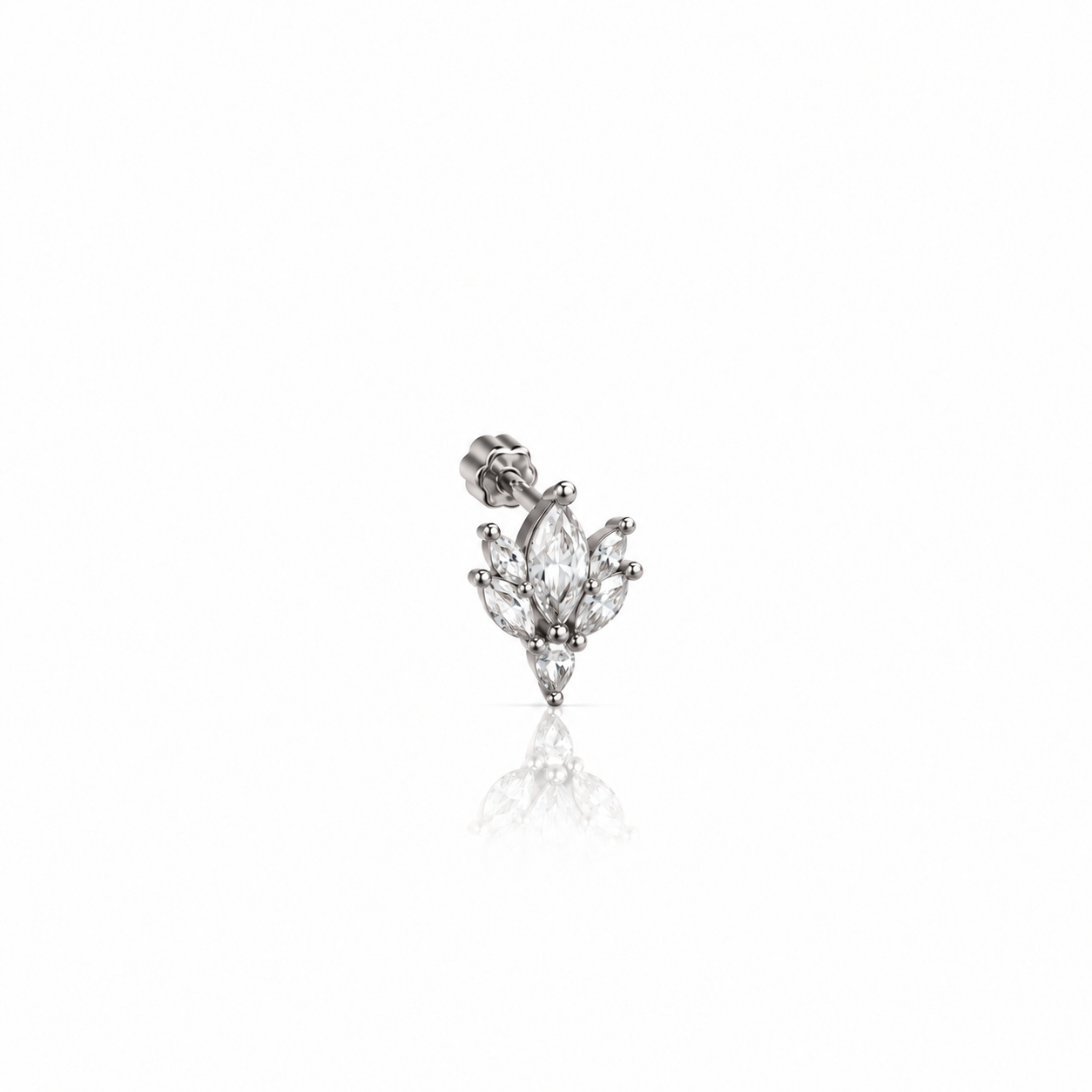 Lotus Çiçeği & Taç Piercing