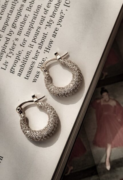 Ice Hoops Silver Küçük Boy