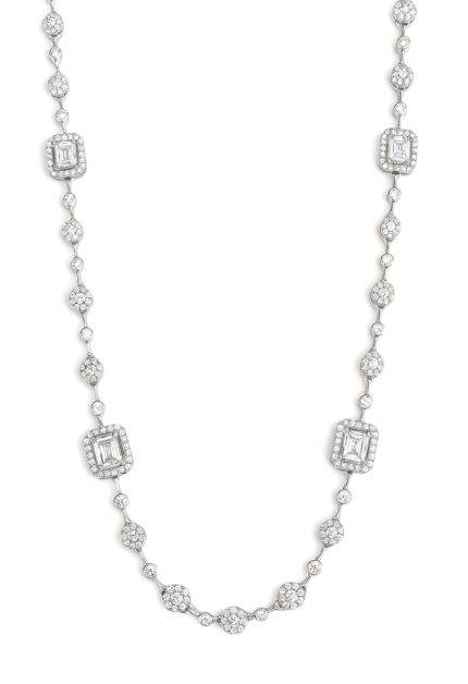 Baget Pırlanta Montür Gerdanlık 44 cm