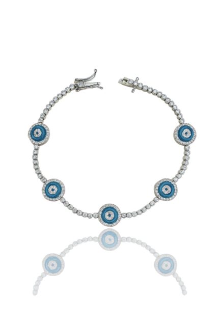 Su Yolu Camgöz Bileklik 1 mm | Beşli