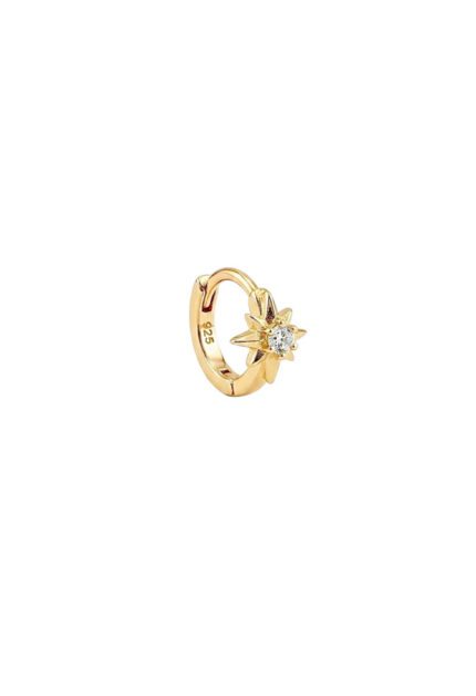 Kutup Yıldızı Gold Halka Piercing