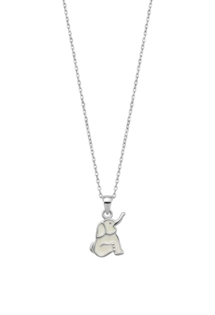 Fil Kolye Silver | Çocuk Kolyesi