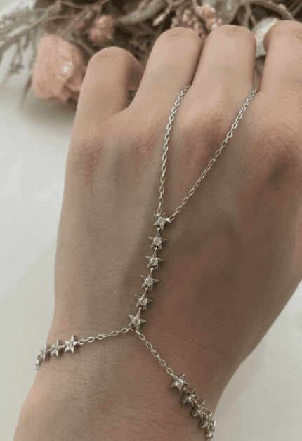 Sıralı Yıldızlı Silver Şahmeran